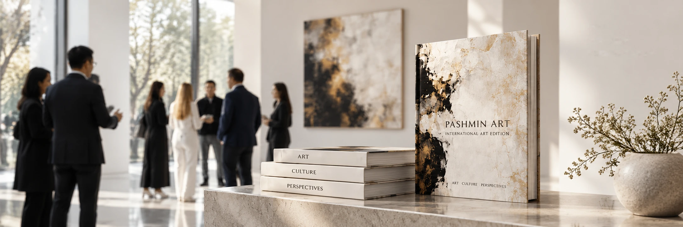 Pashmin Art Publisher book presentation